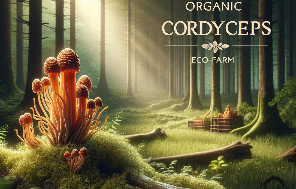 Cordyceps Bio — 500mg Cordyceps Sinensis pro Kapsel, 120 Kapseln