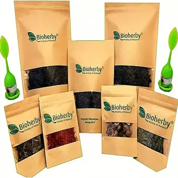 Jiaogulan Bio Premium Tee — Handverlesene Blätter, höchste Qualitätsstufe