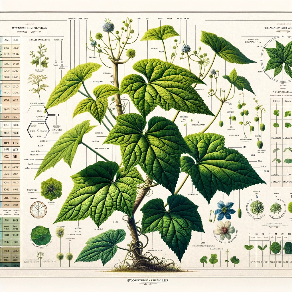 Jiaogulan Kapseln Bio – 90 hochkonzentrierte Kapseln